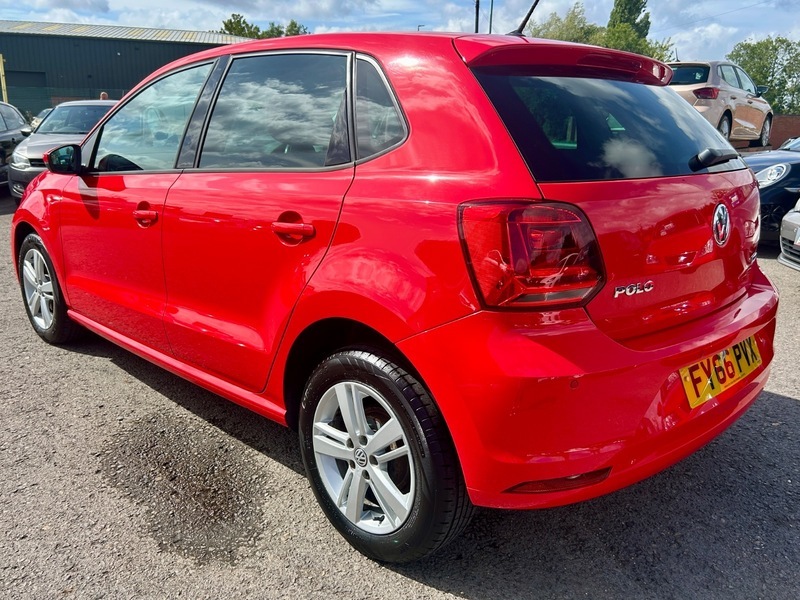 Volkswagen Polo Match Fshlow Miles20 Taxp Red #3
