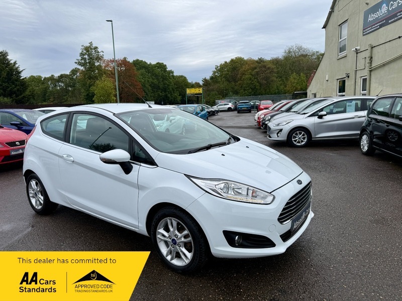 Ford Fiesta Zetec 20 Taxfshbluetooth White