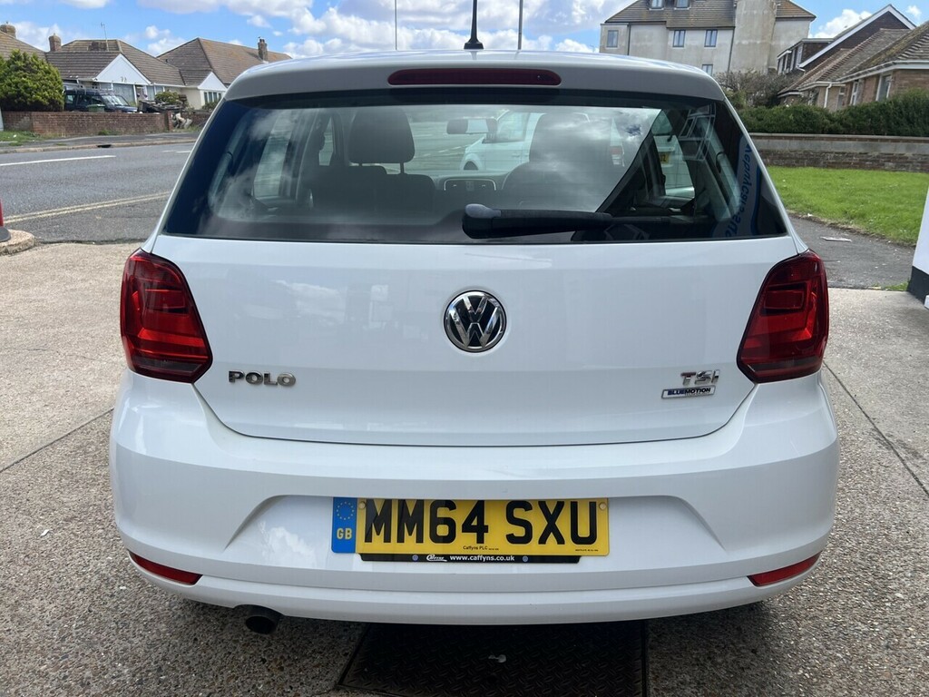 Volkswagen Polo Tsi Bluemotion Tech Se White #4
