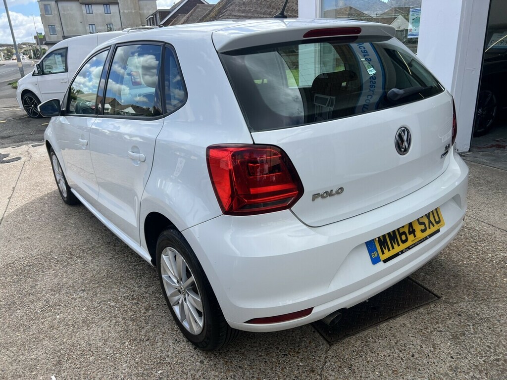 Volkswagen Polo Tsi Bluemotion Tech Se White #5