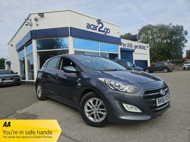 Hyundai I30 1.6 Crdi Blue Drive Se Hatchback Grey