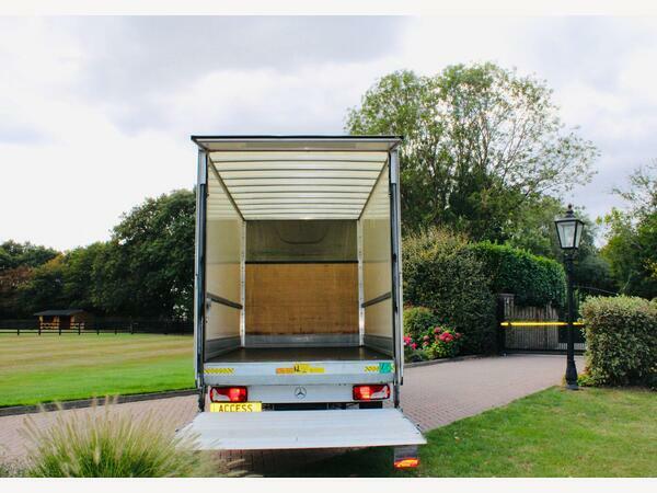 Mercedes-Benz Sprinter Luton 315 Luton Big Tail Lift Rwd L3 Euro 6 White #4