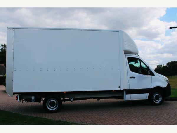 Mercedes-Benz Sprinter Luton 315 Luton Big Tail Lift Rwd L3 Euro 6 White #6