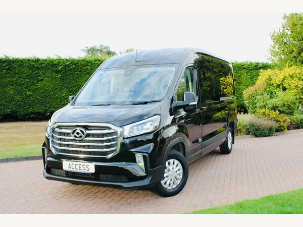 Maxus Deliver 9 Panel Van 2.0 D20 Lux Fwd L3 H2 Euro 6 S S Black