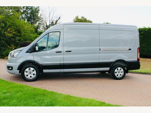 Ford Transit Custom Panel Van 2.0 350 Ecoblue Limited Fwd L3 H2 E WN25UGW Grey #2