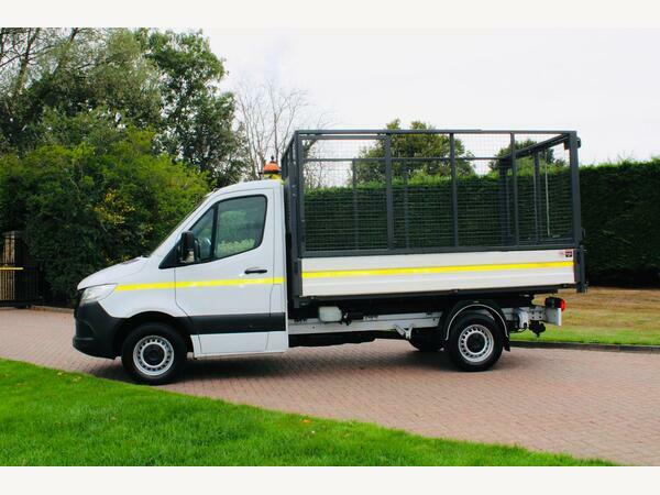 Mercedes-Benz Sprinter Tipper 2.0 315 Cdi Rwd Cage Tipper L2 Euro 6 White