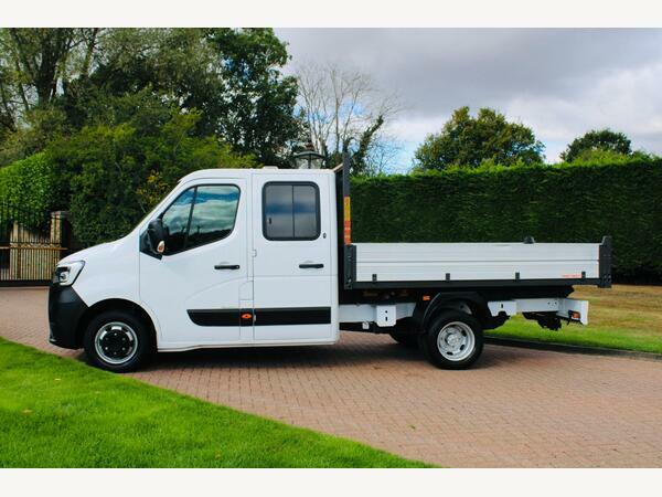 Renault Master Tipper 2.3 Dci Rwd Tipper Long Overhang Trw White