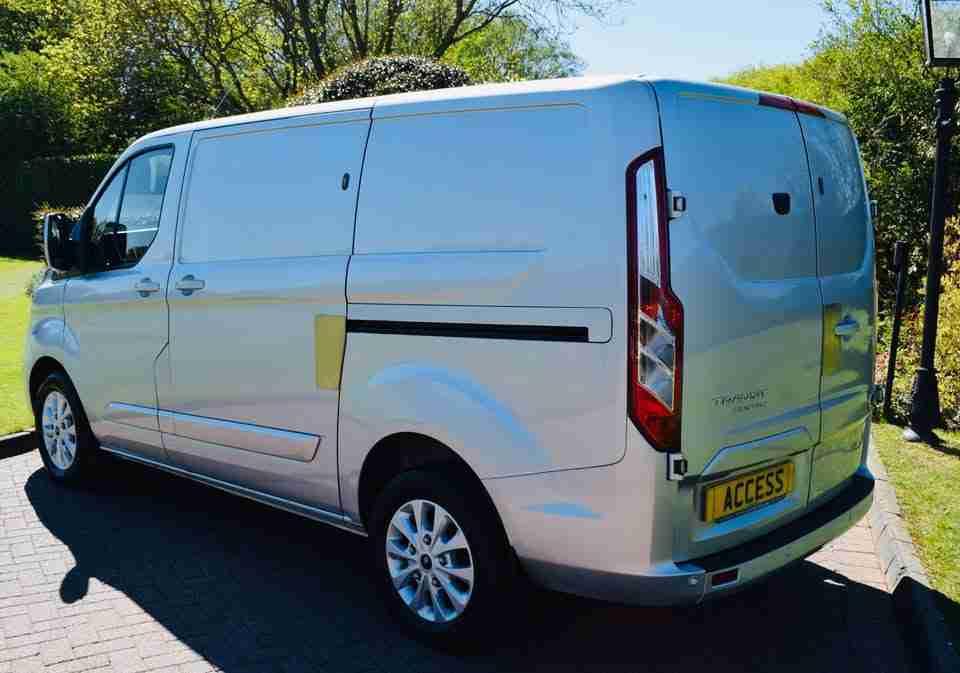 Ford Transit Custom Panel Van 2.0 300 Ecoblue Limited L1 H1 Euro Silver #6