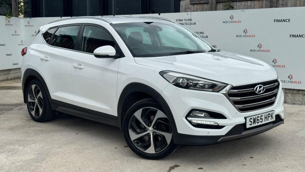 Hyundai Tucson 2.0 Crdi Blue Drive Premium Euro 6 Ss White