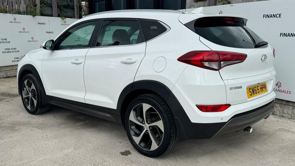 Hyundai Tucson 2.0 Crdi Blue Drive Premium Euro 6 Ss White #6