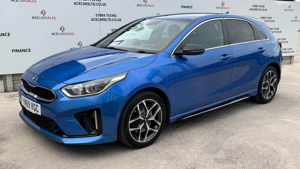 Kia Ceed 1.6 Crdi Gt-line Dct Euro 6 Ss Blue #4