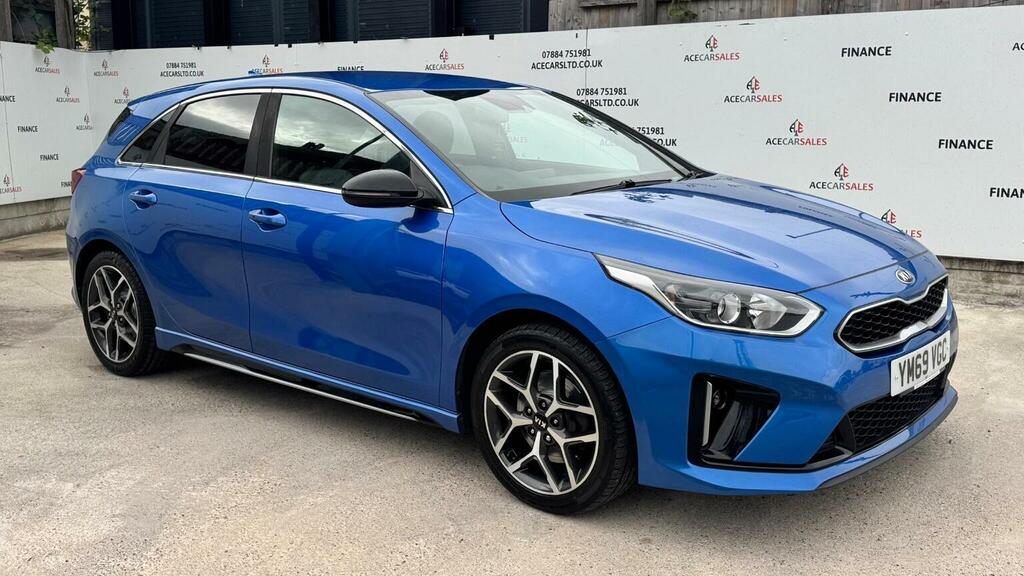 Kia Ceed 1.6 Crdi Gt-line Dct Euro 6 Ss Blue #2