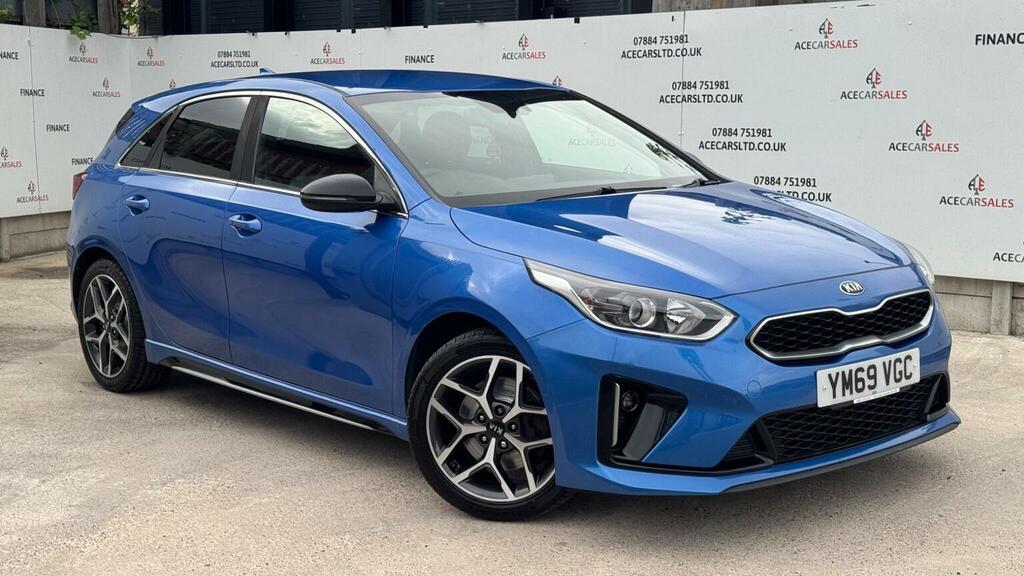 Kia Ceed 1.6 Crdi Gt-line Dct Euro 6 Ss Blue