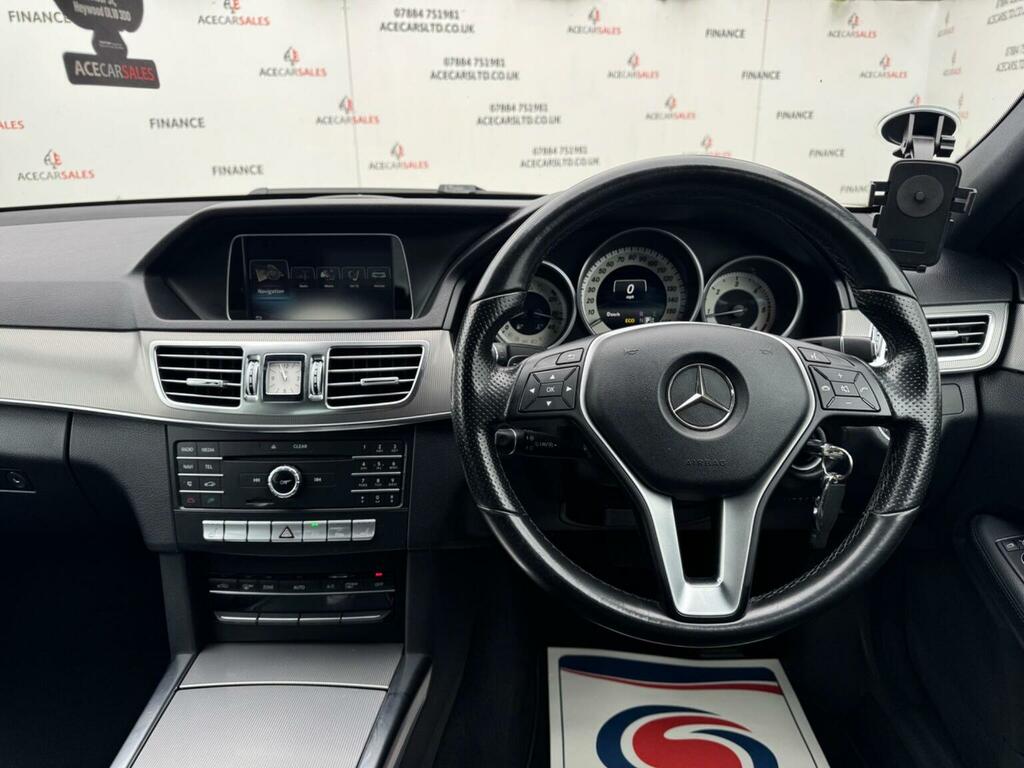 Mercedes-Benz E Class E220 Bluetec Amg Night Edition 7G-tronic Blue #35