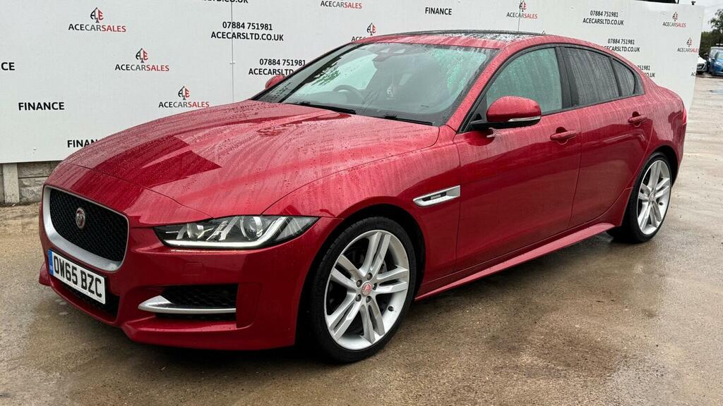 Jaguar XE Saloon 2.0D R-sport Euro 6 Ss 201665 Red #4