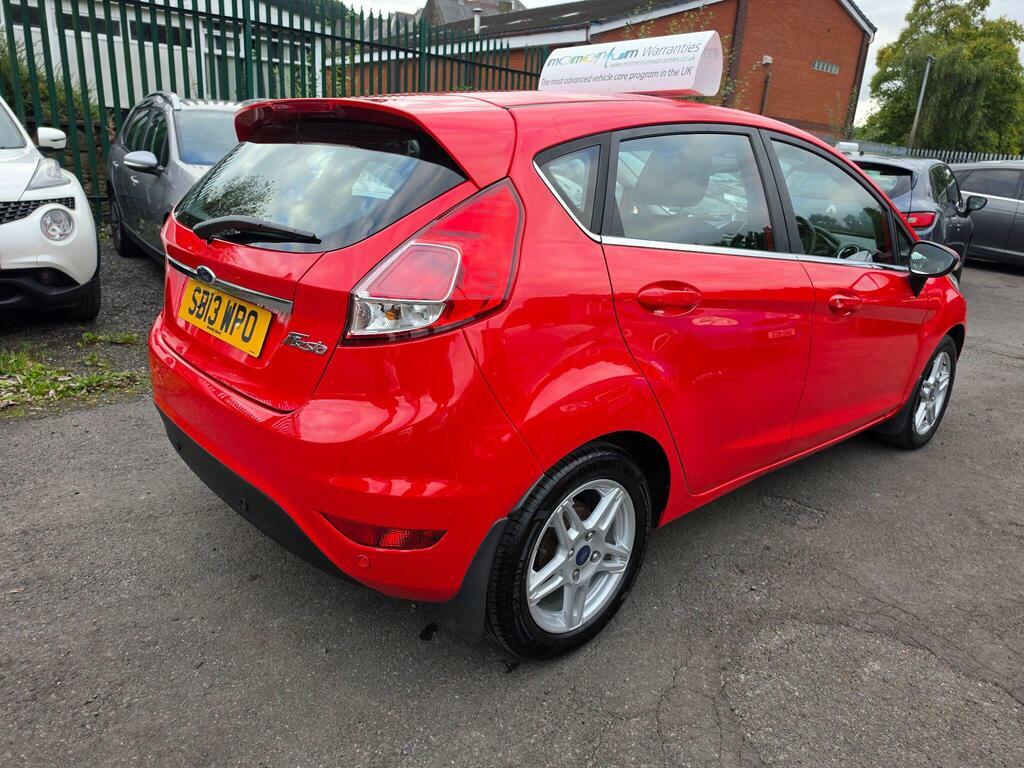 Ford Fiesta 1.6 Zetec Powershift Euro 5 Red #4