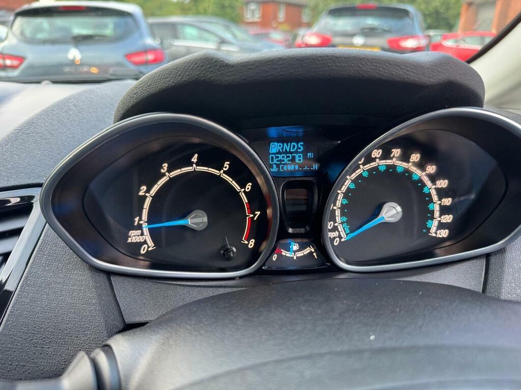 Ford Fiesta 1.6 Zetec Powershift Euro 5 Red #6