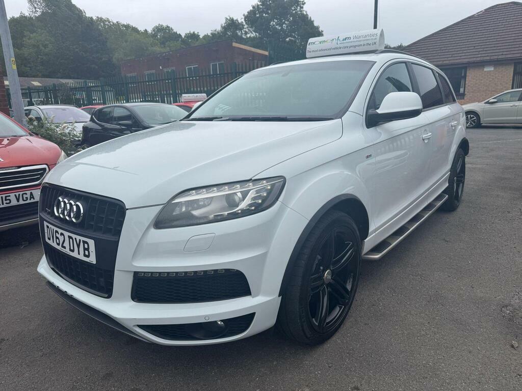 Audi Q7 3.0 Tdi V6 S Line Plus Tiptronic Quattro Euro 5 S White #2