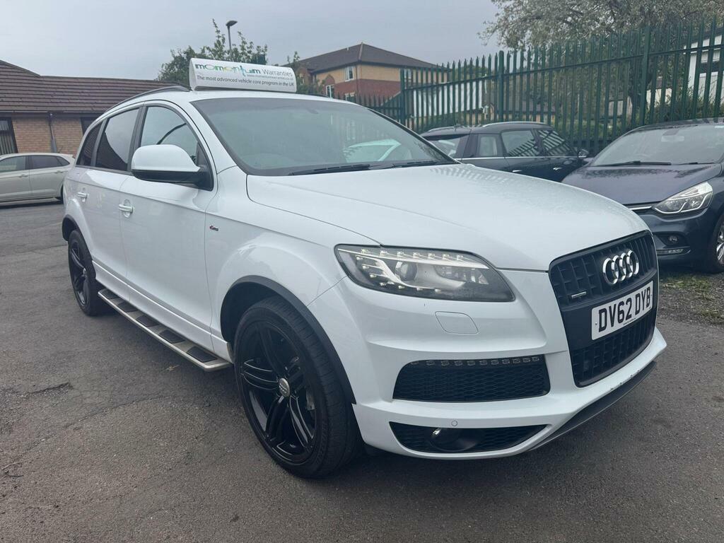 Audi Q7 3.0 Tdi V6 S Line Plus Tiptronic Quattro Euro 5 S White