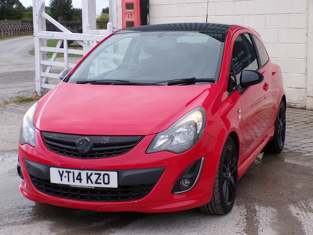 Vauxhall Corsa Limited Edition YT14KZO Red #2