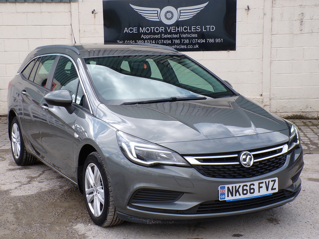 Vauxhall Astra Cdti Ecoflex Design NK66FVZ Grey