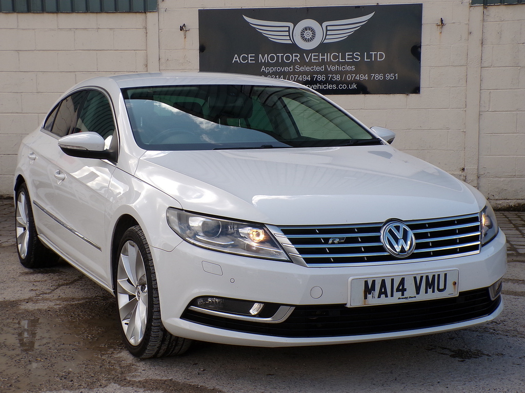 Volkswagen CC Tdi Bluemotion Tech Gt White
