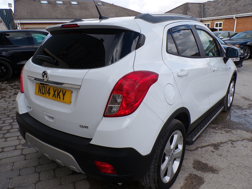 Vauxhall Mokka Cdti Tech Line ND14XKY White #6