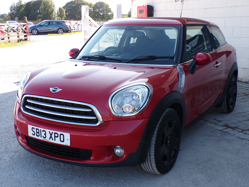 Mini Paceman Cooper Red #4