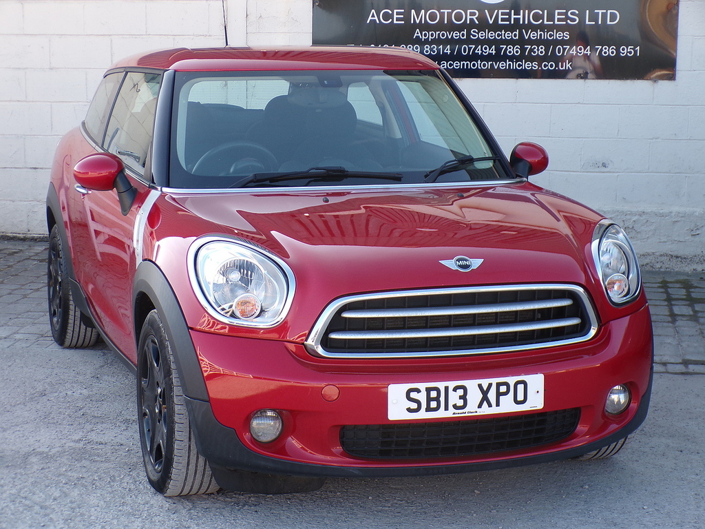 Mini Paceman Cooper Red #2