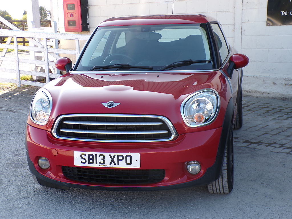 Mini Paceman Cooper Red #3