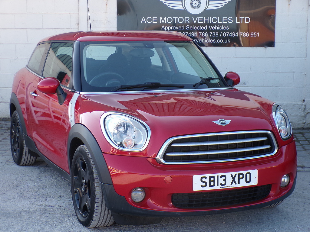 Mini Paceman Cooper Red