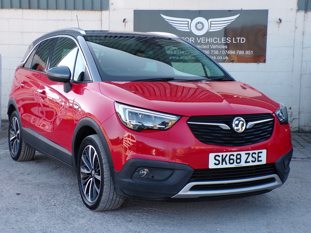 Vauxhall Crossland X Turbo Ultimate Red