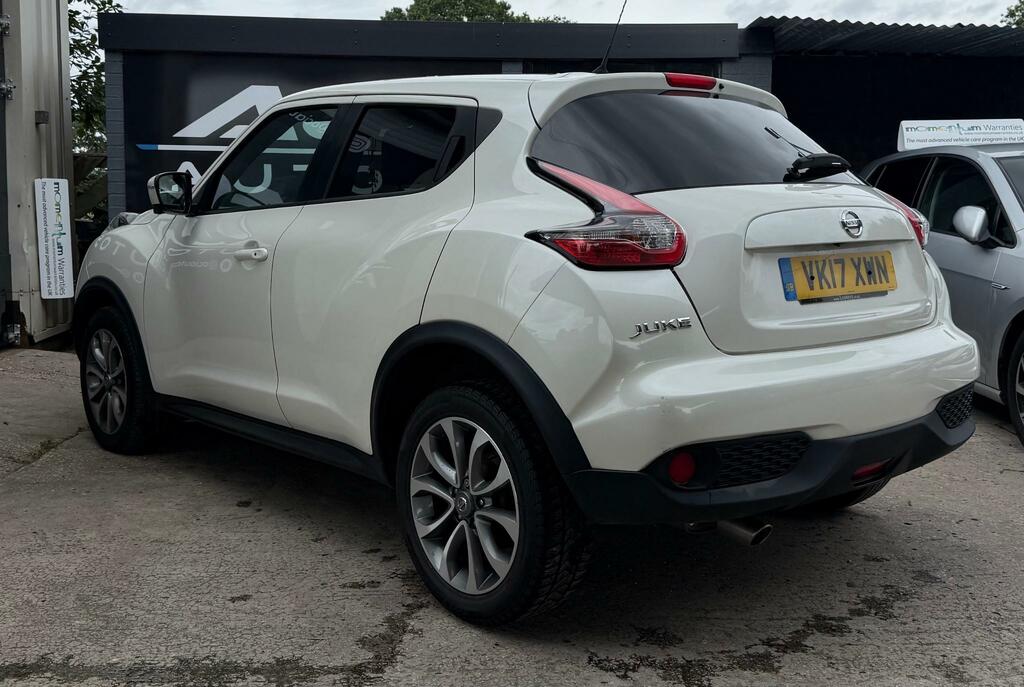 Nissan Juke 1.5 Dci Tekna Suv White #6