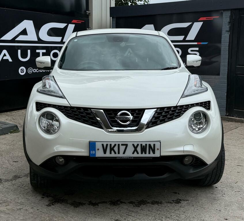 Nissan Juke 1.5 Dci Tekna Suv White #3
