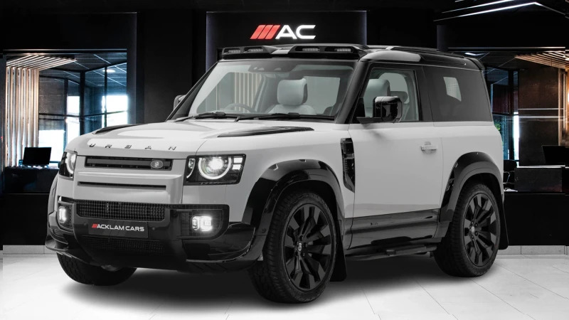 Land Rover Defender 90 Blue Blue #1