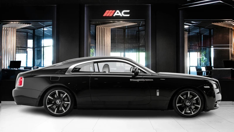 Rolls-Royce Wraith 6.6 V12 Coupe Euro 6 624 Bhp 30 Black #3