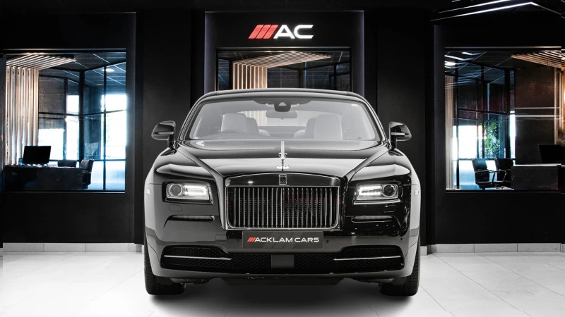Rolls-Royce Wraith 6.6 V12 Coupe Euro 6 624 Bhp 30 Black #2