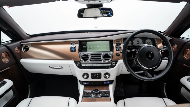 Rolls-Royce Wraith 6.6 V12 Coupe Euro 6 624 Bhp 30 Black #5