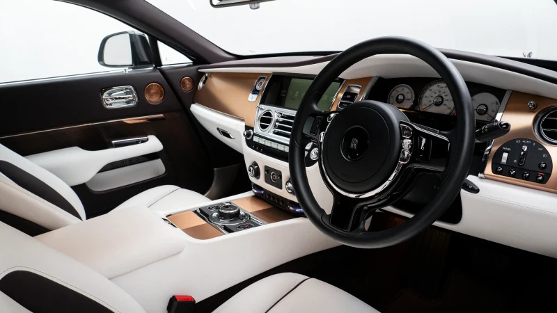 Rolls-Royce Wraith 6.6 V12 Coupe Euro 6 624 Bhp 30 Black #39