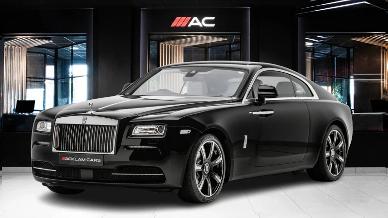 Rolls-Royce Wraith 6.6 V12 Coupe Euro 6 624 Bhp 30 Black #1