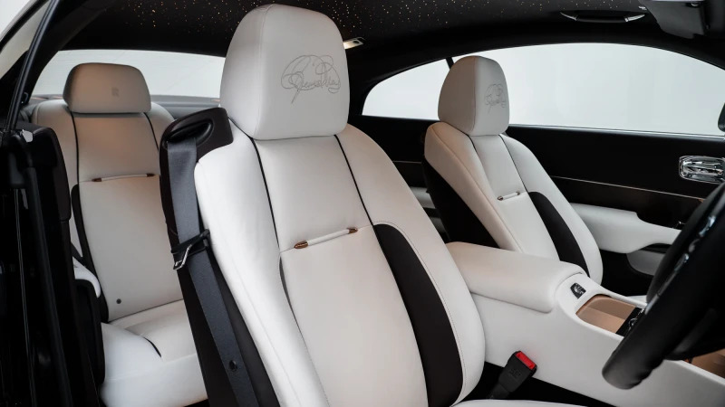 Rolls-Royce Wraith 6.6 V12 Coupe Euro 6 624 Bhp 30 Black #6