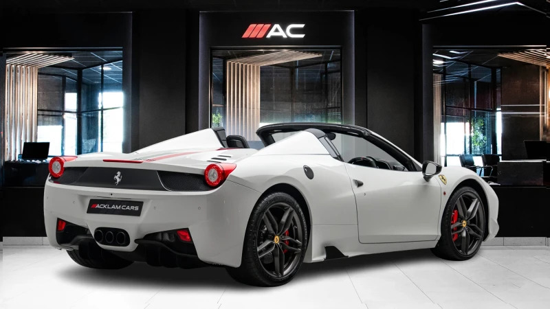 Ferrari 458 Spider Dct S-a Convertible Red #4