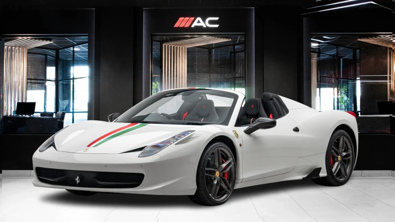Ferrari 458 Spider Dct S-a Convertible Red #1