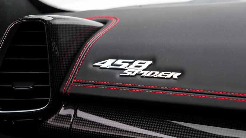 Ferrari 458 Spider Dct S-a Convertible Red #43