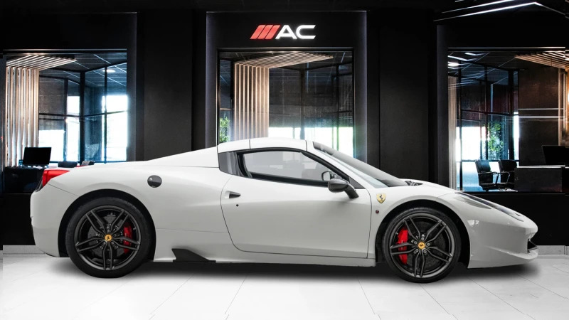 Ferrari 458 Spider Dct S-a Convertible Red #3