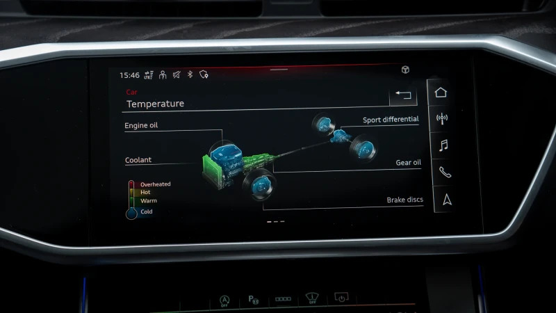 Audi RS6 Rs 6 Tfsi Qtro Perform Carbon Vorsp Tiptronic Black #30