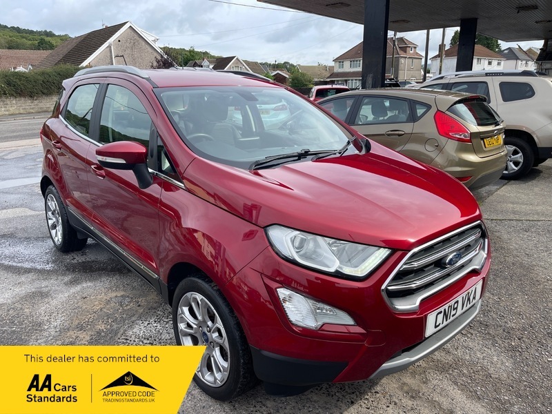 Ford Ecosport Titanium Red