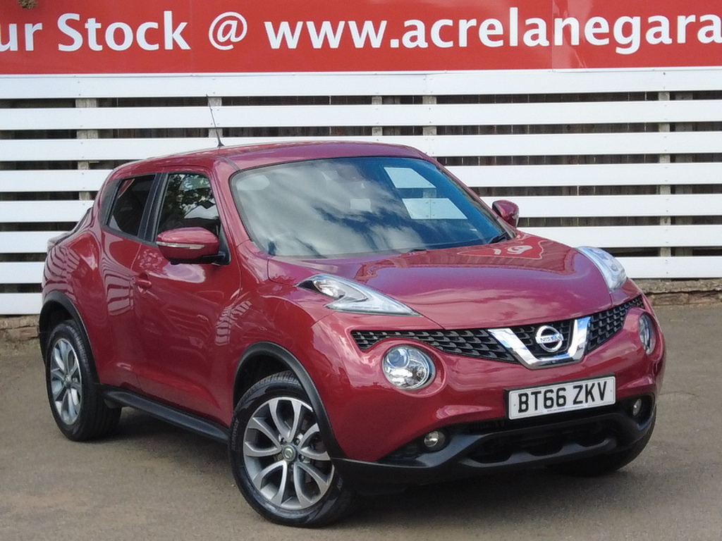 Nissan Juke Dci Tekna BT66ZKV Red