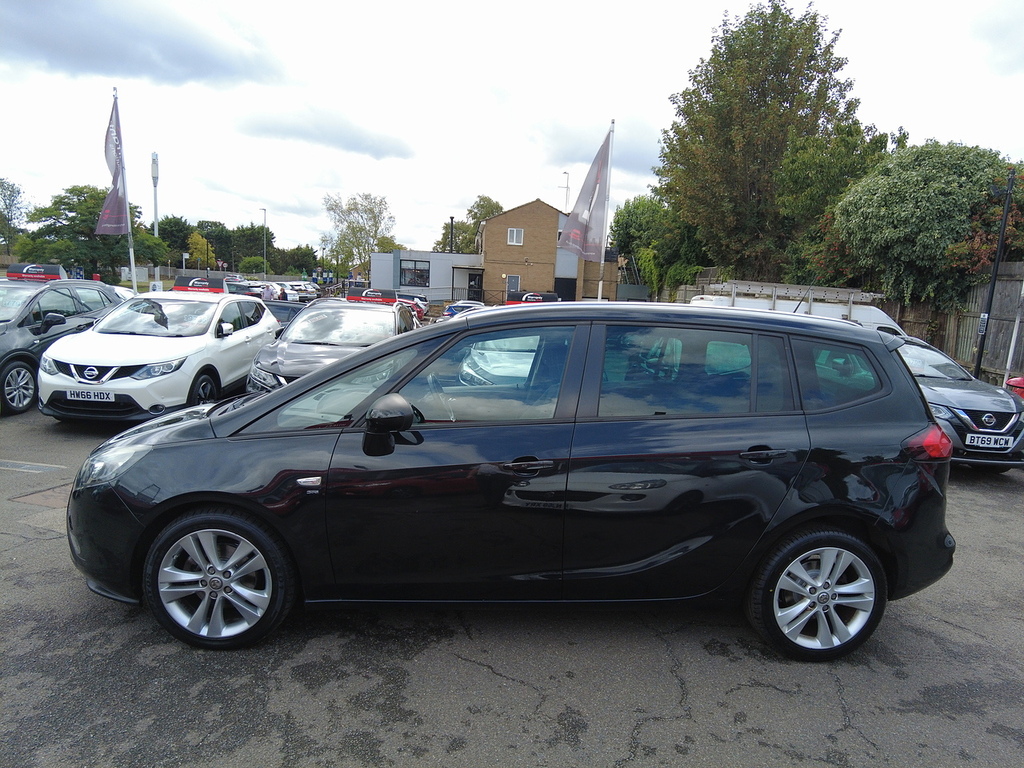 Vauxhall Zafira Tourer I Turbo Sri Black #6