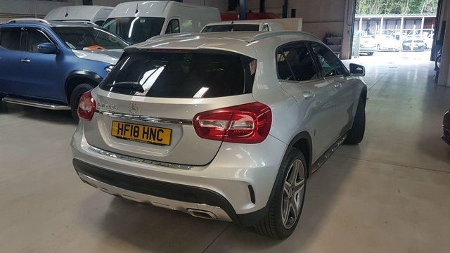 Mercedes-Benz GLA Class Gla200d Amg Line 7G-dct HF18HNC Silver #4